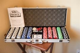500 Custom Poker Chip Set