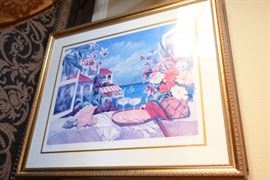 “Margarita Villa” By Bohlmann Limited Edition Lithograph