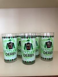 Kentucky Derby 5 Glass Set
