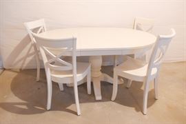 Crate and Barrel Table and 4 Chairs
