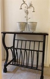 Magazine Rack, Planter