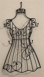 Metal Wall Jewelry Display/Storage