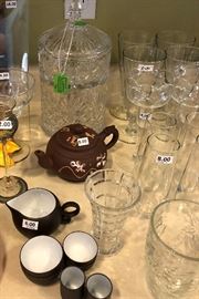 Glassware, Bakeware, Teapots, ...