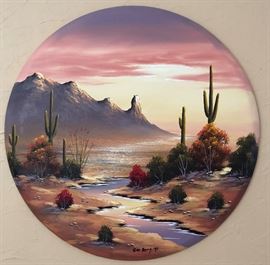 Sedona Print Exquisitely Framed McLeod