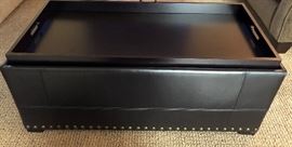 Bassett Storage Ottoman w Convertible Top