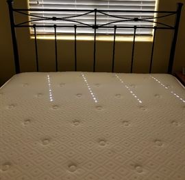 Queen Macy's Metal Bed Frame