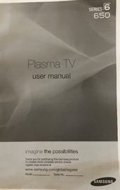 Samsung Plasma 58" TV