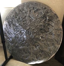 Large Metal Embossed Plate