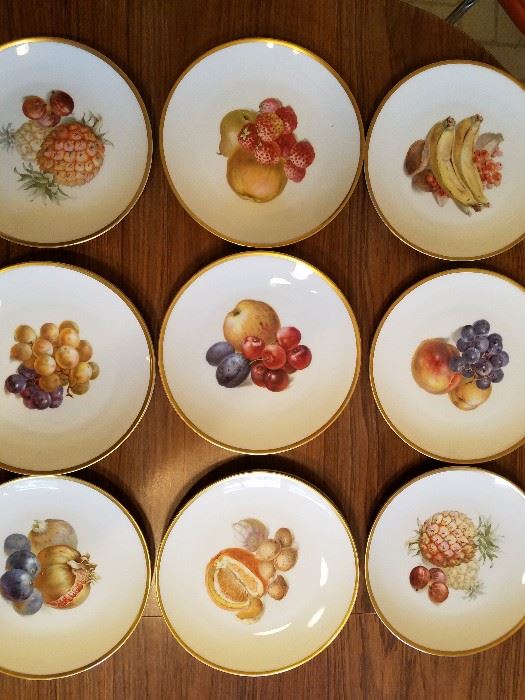 Thomas Bavaria set of 10 plates