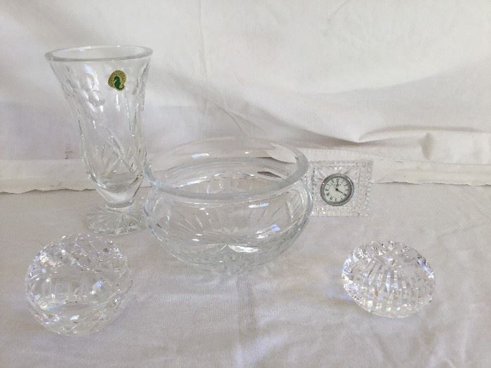 Waterford crystal collection - better pictures are on the auction site!!