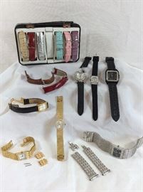 Collection of watches with interchangeable bands