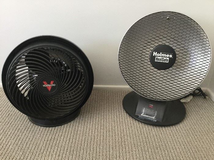 Vornado Fan & Holmes Heatsafe Heater