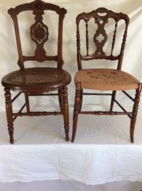 Antique Victorian Ballroom / Parlor Chairs
