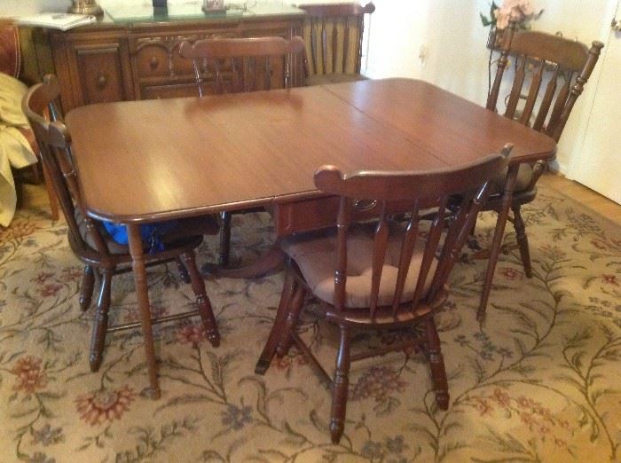 Dining Table / 4 Chairs $ 250.00