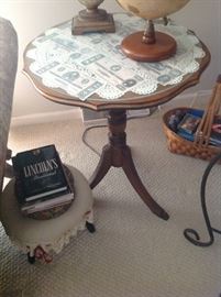 Antique Tea Table - $ 60.00