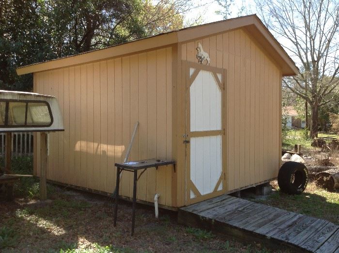 12' x 15" Wood shed $ 1,350.00