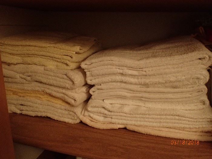 ASSORTED TOWELS AND LINENS