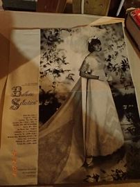MODERN BRIDE AUG/SEPT 1966 WEDDING DRESS IN EXCELLENT CONDITION PLUS THE FEATURE IN MODERN BRIDE