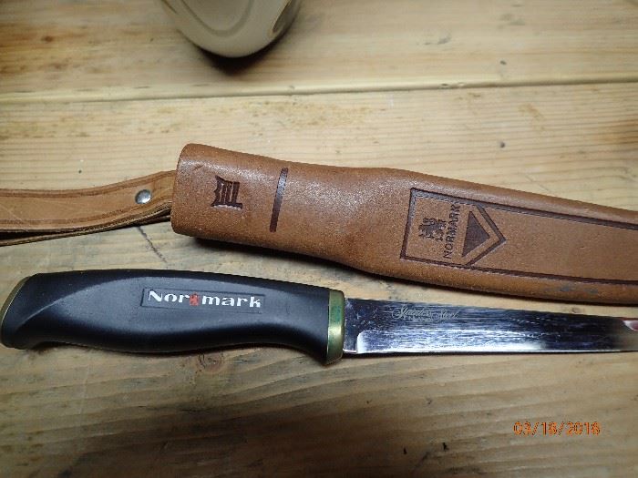 NORMARK KNIFE AND HOLDER
