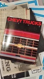 BOXES OF 1980'S TRUCK / CARS / POSTERS / MAGAZINES