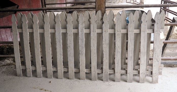 Wood Picket Fence Panels 42.25"H x 8'L
