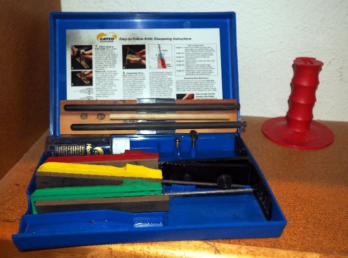 Gatco Knife Sharpening Kit And Sharpening Rods