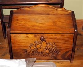 Cape Craft Breadbox, Herbs & Spices, Dish Strainer, Paper Towel Rack, Aprons, Cutting Board, Recipes And More