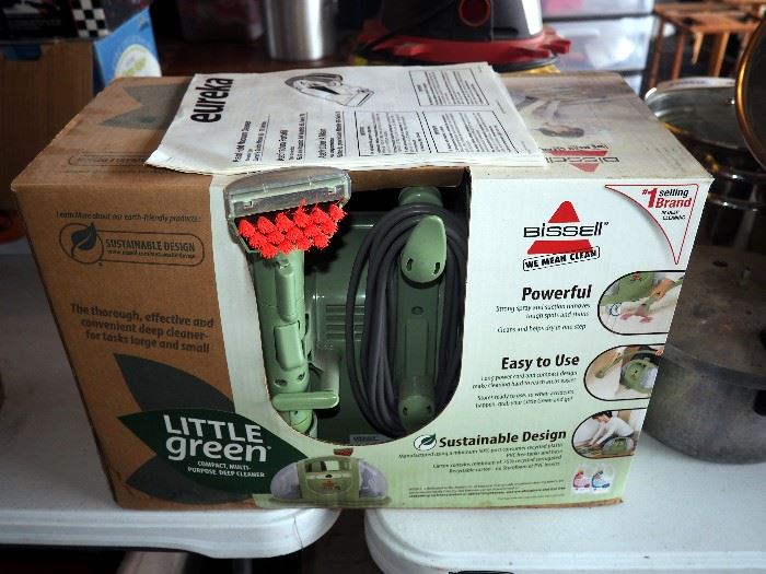 Bissell Little Green Compact Multi-Purpose Deep Cleaner, In Original Box