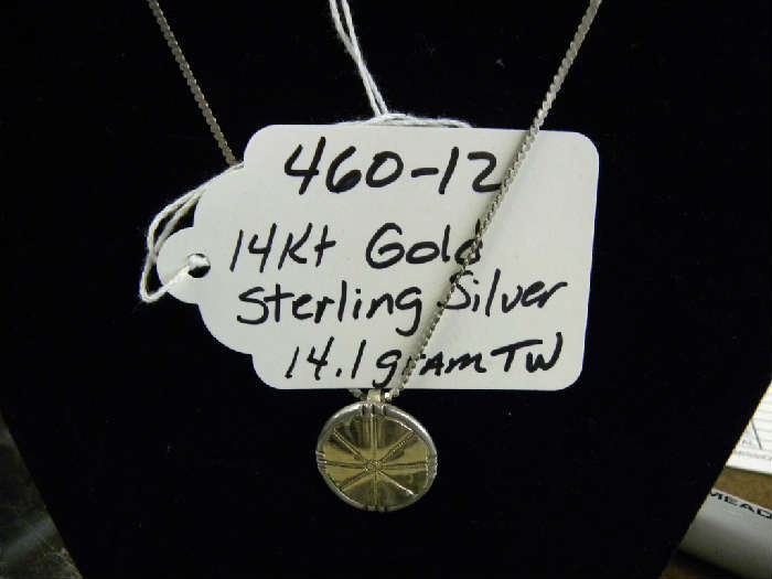14kt Gold & Sterling Silver Jewelry
