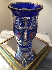Beautiful Czech Glass Vase