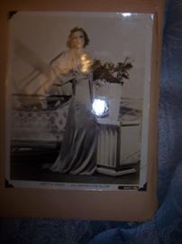 Loretta Young Signed Photograph