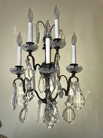 Pair of wall sconces