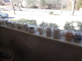 Collection of porcelain Creamers