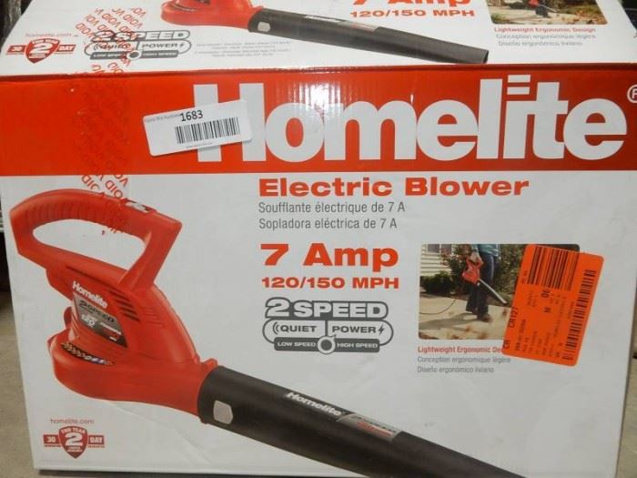 Homelite electric blower