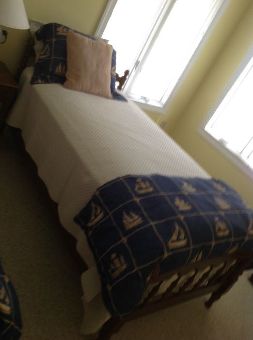 Twin Bed Set - $ 400.00 (Bedding NOT included)