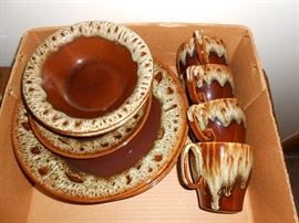 USA set of dishes