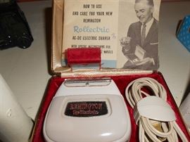 Rollectric shaver