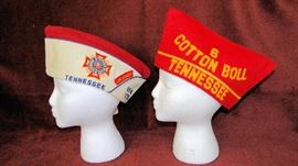 Vintage VFW & Tennessee Cotton Boll Hats