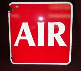 Vintage AIR pump sign