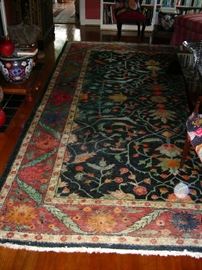 One of several Oriental rugs