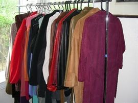 A small sample of the the women's outerwear