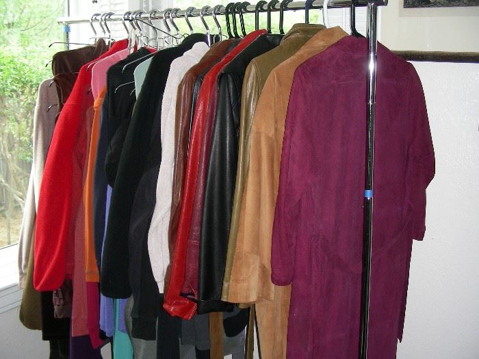 A small sample of the the women's outerwear