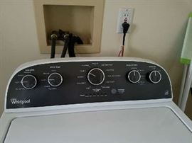 Washer and Electric Dryer