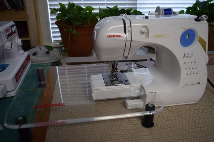 Janome Sewing Machine Jem Silver American Sewing Guild 25th Anniversary Edition