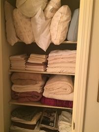 Towels, sheet sets, blankets, "My Pillows" and more