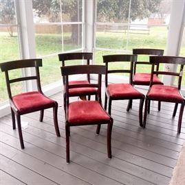 Set of 6 Norris Furniture Company Dining Chairs