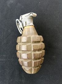 Grenade ( Defused) Inactive. Non-Working. Inert with No Active Pin or Denotation Device