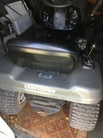 craftsman ride on mower