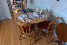 small kitchen table and chairs - dinette set