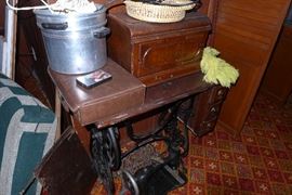 antique sewing machine